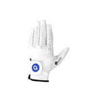NNEDSZ Awezingly Premium Quality Cabretta Leather Golf Glove for Men - White (L)