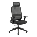 NNEDSZ Carlie High Back Molded Foam Seat Ergonomic Office Chair In Black