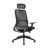NNEDSZ Carlie High Back Molded Foam Seat Ergonomic Office Chair In Black