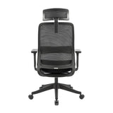 NNEDSZ Carlie High Back Molded Foam Seat Ergonomic Office Chair In Black