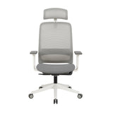 NNEDSZ Carlie High Back Molded Foam Seat Ergonomic Office Chair In Grey