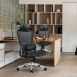 NNEDSZ Elena High Back Full Mesh Ergonomic Office Chair In Black
