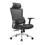 NNEDSZ Elena High Back Fabric Seat Ergonomic Office Chair In Black