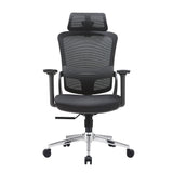 NNEDSZ Elena High Back Fabric Seat Ergonomic Office Chair In Black