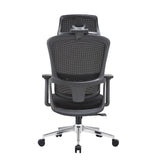 NNEDSZ Elena High Back Fabric Seat Ergonomic Office Chair In Black