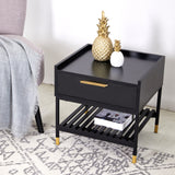 NNEDSZ ALCONA Night Stand In Matte Black