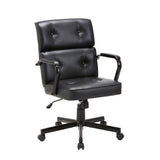 NNEDSZ Beverly Home Office Chair In Black PU