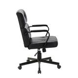 NNEDSZ Beverly Home Office Chair In Black PU