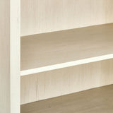 NNEDSZ Salinas 5 Shelf Bookcase White