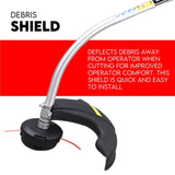 NNEDSZ 4 STROKE Curved Split Shaft Line Trimmer Garden Lawn Whipper Snipper