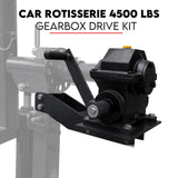 NNEDSZ Gear Box Drive Rotation Conversion Kit for Car Rotisserie 4500LBS Auto Repair