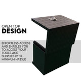 NNEDSZ Aluminium Toolbox Ute Tool box Generator Trailer Canopy 620x400x500