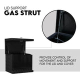 NNEDSZ Aluminium Toolbox Ute Tool box Generator Trailer Canopy 620x400x500