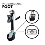 NNEDSZ TRAILER PARTS TRAILER CARAVAN JACK STAND /JOCKEY WHEEL DRAW BAR FITMENT 5000LBS