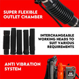NNEDSZ Petrol Leaf Blower 2 Stroke 42.7cc Backpack Commercial 540km/H
