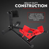NNEDSZ Heavy Duty Motorcycle Motorbike Stand Front Wheel Chock Trailer Transport