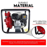 NNEDSZ Fire Fighting Petrol Water Pump GP200 TWIN IMPELLER WITH A HONDA ENGINE