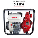 NNEDSZ Fire Fighting Petrol Water Pump GP200 TWIN IMPELLER WITH A HONDA ENGINE