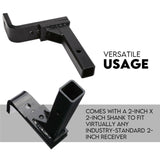 NNEDSZ Adjustable Drop Towbar Tow Bar Ball Mount Tongue 2" Hitch Trailer 4000KG