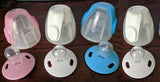 NNEDSZ 25 x 4 Pack (100 Pieces) -Wholesale Resell Retail  Happy Baby Steam n Go Cherry Silicone Soother