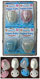 NNEDSZ 12 x 4 (48 Pieces) Pack - Bulk Buy Resell Happy Baby Steam n Go Cherry Silicone Soother