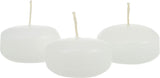 50 Pack of 8cm White Wax Floating Candles - wedding party home event decoration
