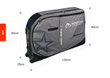 NNEDSZ BROTHER BROTHER Bike Travel Bag Case Plane Boat Shipping Transport, Fits Cross Country All Mountain Bike, MTB, TT, Road Triathlon Bike 29er 700c