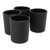 NNEDSZ 20 Pack Black Matt Tealight Candle Holder 6.5cm Festival Decor Wedding Propose Parties Holiday and Home Decor