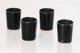 NNEDSZ 20 Pack Black Matt Tealight Candle Holder 6.5cm Festival Decor Wedding Propose Parties Holiday and Home Decor
