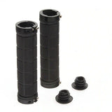 NNEDSZ Bike Handlebar Grips MTB Mountain BMX Bike Bicycle Soft BLACK Fixed Double Lock Screw Tight Grips - Easy Fit - Rockbros