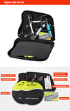 NNEDSZ NOOYAH Bike Hard Shell Travel Case EVA Mountain MTB ebike Road Bike 700c Gravel Bike Tourer- BK002 in Black