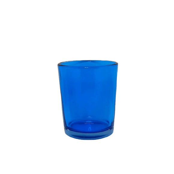 NNEDSZ 20 Pack Blue Glass Votive Tealight Candle Holders House Party Cenrepiece Xmas Wedding Decor Glass Candlestick Party Decorations Bridal Baby Shower Event