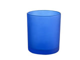 NNEDSZ 20 Pack Blue Frosted Glass Votive Tealight Candle Holders House Party Cenrepiece Xmas Wedding Decor Glass Candlestick Party Decorations Bridal Baby Shower Event
