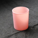 NNEDSZ 20 Pack Blush Pink Glass Votive Tealight Candle Holders House Party Cenrepiece Xmas Wedding Decor Glass Candlestick Party Decorations Bridal Valentines Event
