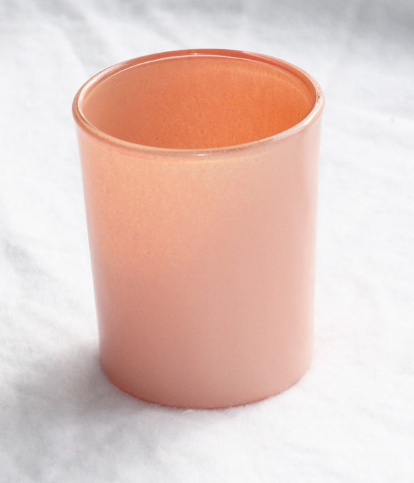 NNEDSZ 20 Pack Champagne Pale Pink Glass Votive Tealight Candle Holders House Party Cenrepiece Xmas Wedding Decor Glass Candlestick Party Decorations Bridal Valentines Event