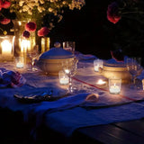 NNEDSZ 20 Pack Tealight Glass Votive Candle Holders Bulk Set Festival Decor Wedding Propose Parties Holiday and Home Decor