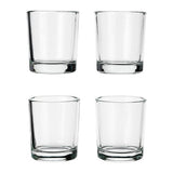 NNEDSZ 20 Pack Tealight Glass Votive Candle Holders Bulk Set Festival Decor Wedding Propose Parties Holiday and Home Decor