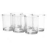 NNEDSZ 20 Pack Tealight Glass Votive Candle Holders Bulk Set Festival Decor Wedding Propose Parties Holiday and Home Decor