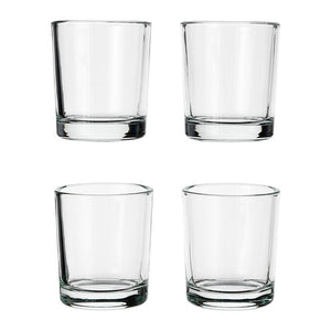 NNEDSZ 40 Pack Tealight Glass Votive Candle Holders Bulk Set Festival Decor Wedding Propose Parties Holiday and Home Decor