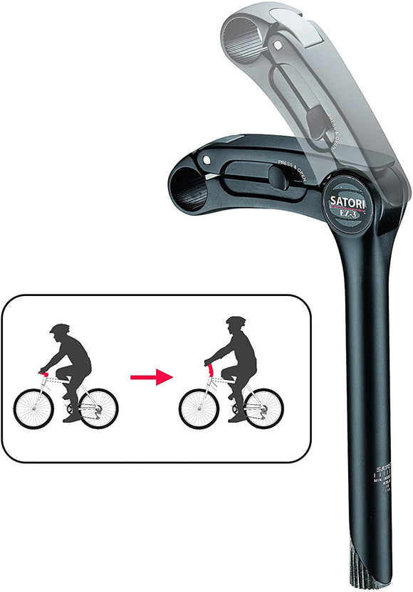 NNEDSZ Satori EZ3 Quill Height Adjustable Stem MTB Mountain Quick Release