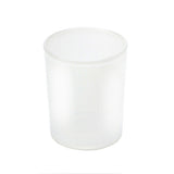 NNEDSZ 20 Pack Frosted White Glass Votive Candle Holders for Candle Making Kit Tealight Candles Cup Home Decoration