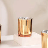 NNEDSZ 20 Pack Gold Votive Tealight Candle Holders Valentines Day Mercury  Wedding Decor Glass Candlestick Party Decorations Bridal Baby Shower Event
