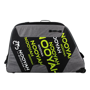 NNEDSZ NOOYAH Bike GREY Travel Case Bike Bag Shell EVA Tough material MTB Mountain Bike Road Bike TT 700c Gravel Bike Ebike 29er etc - BK007S