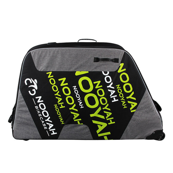 NNEDSZ NOOYAH Bike GREY Travel Case Bike Bag Shell EVA Tough material MTB Mountain Bike Road Bike TT 700c Gravel Bike Ebike 29er etc - BK007S