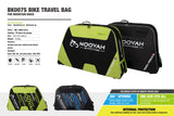 NNEDSZ NOOYAH Bike GREY Travel Case Bike Bag Shell EVA Tough material MTB Mountain Bike Road Bike TT 700c Gravel Bike Ebike 29er etc - BK007S