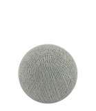 NNEDSZ 1 Set of 20 LED Grey White 5cm Cotton Ball Battery Powered String Lights Gift Home Wedding Party Bedroom Decoration Outdoor Indoor Table Centrepiece