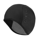 NNEDSZ Helmet Fleece Inner Liner Cycling Skull Cap Winter Thermal MTB Mountain Cycling Cap for Men Women Headwear for Running Skiing & Winter Sports BLACK Rockbros