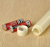 NNEDSZ 10 Pack Taper Stick White Battery Candle - Natural Flame Light Colour No Flicker - Gold Stand Base