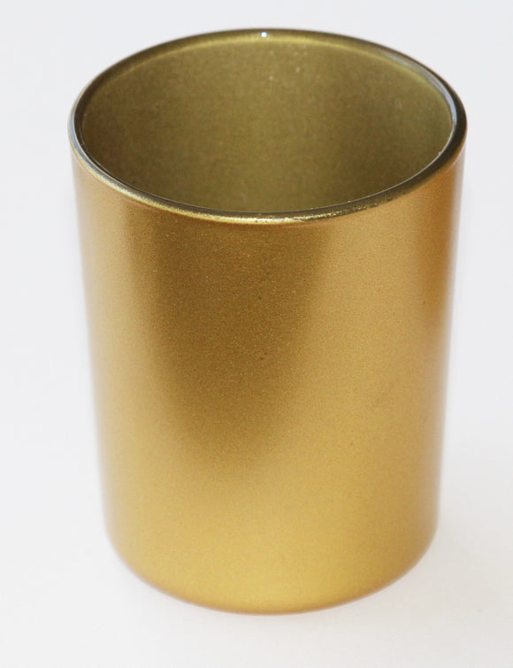 NNEDSZ 20 Pack Matt Gold Glass Votive Candle Holders Table Centreoieces  Xmas Wedding Anniversary Event Recption Party Function or Home Decor