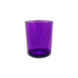 NNEDSZ 20 Pack Purple Glass Votive Tealight Candle Holders House Party Cenrepiece Xmas Wedding Decor Glass Candlestick Party Decorations Bridal Valentines Event